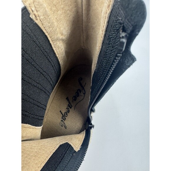 Free People James Chelsea Chunky Heel Boot White Cream Womens Us 9 /EU Size 39.5 - Picture 16 of 16